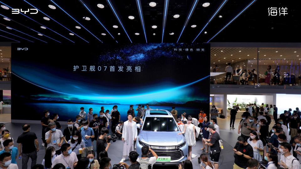 比亚迪7月欧洲销量增长势头迅猛！市场份额超越特斯拉