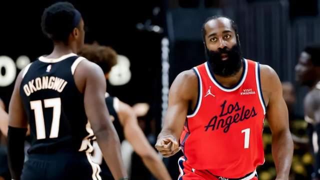 大胜！哈登27+9+3，小卡21+6，桑德斯17+4成奇兵，快船还能再抢救