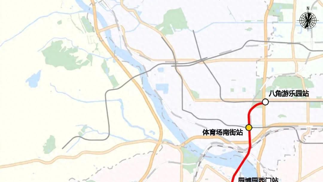 地铁1号线西南延伸21公里，10站贯通后换乘更便利