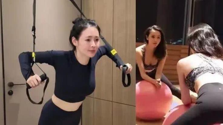 41岁辣妈于明加，马甲线超A