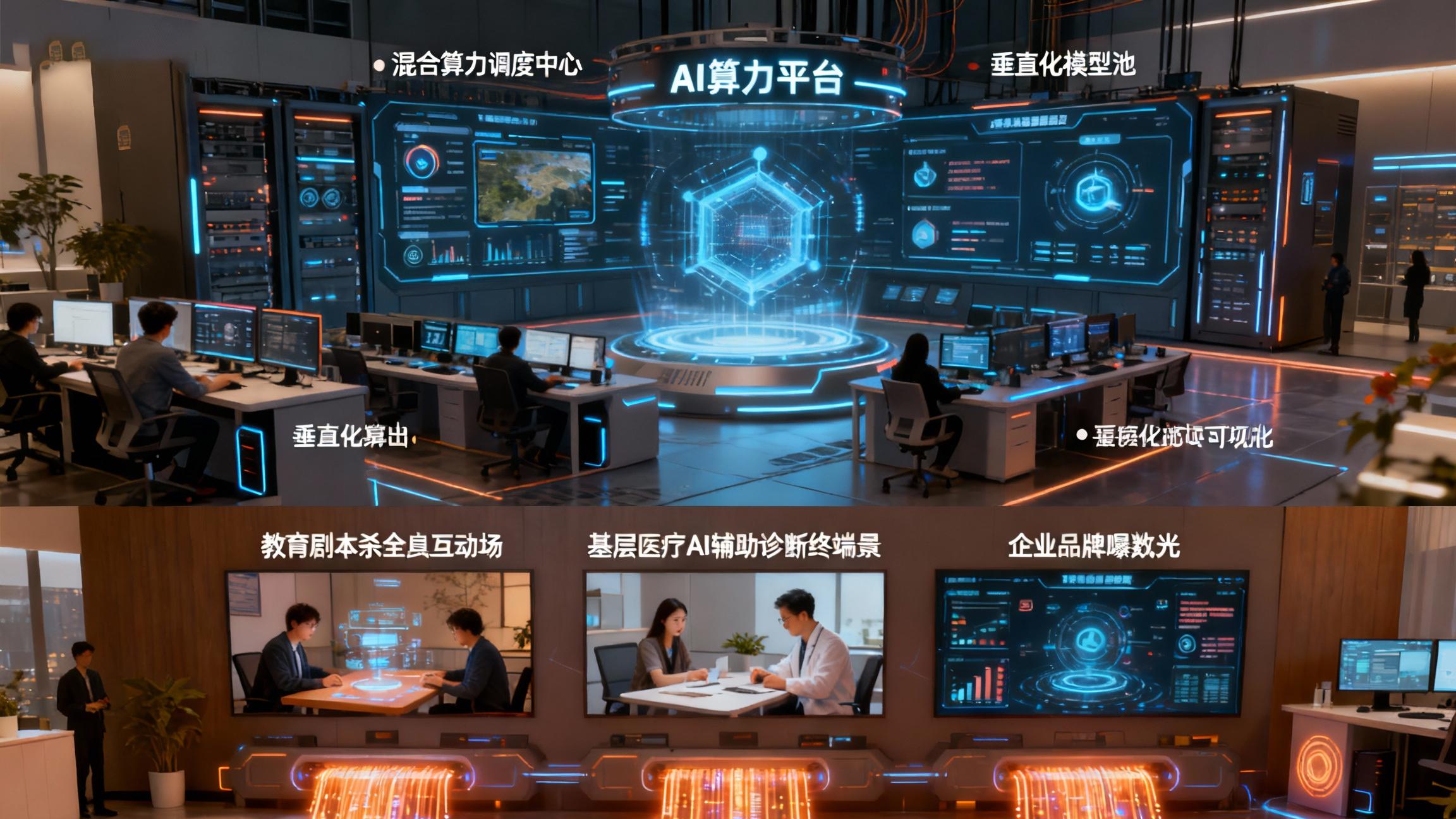 2025年AI大模型API算力平台行业解决方案：技术赋能与垂直落地的实践智慧