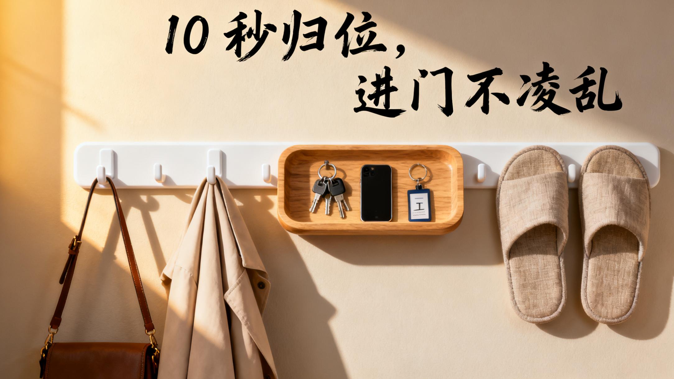 下班累到不想动？3 个 “零难度” 整理技巧，10 分钟搞定客厅，整洁到不敢信！📦