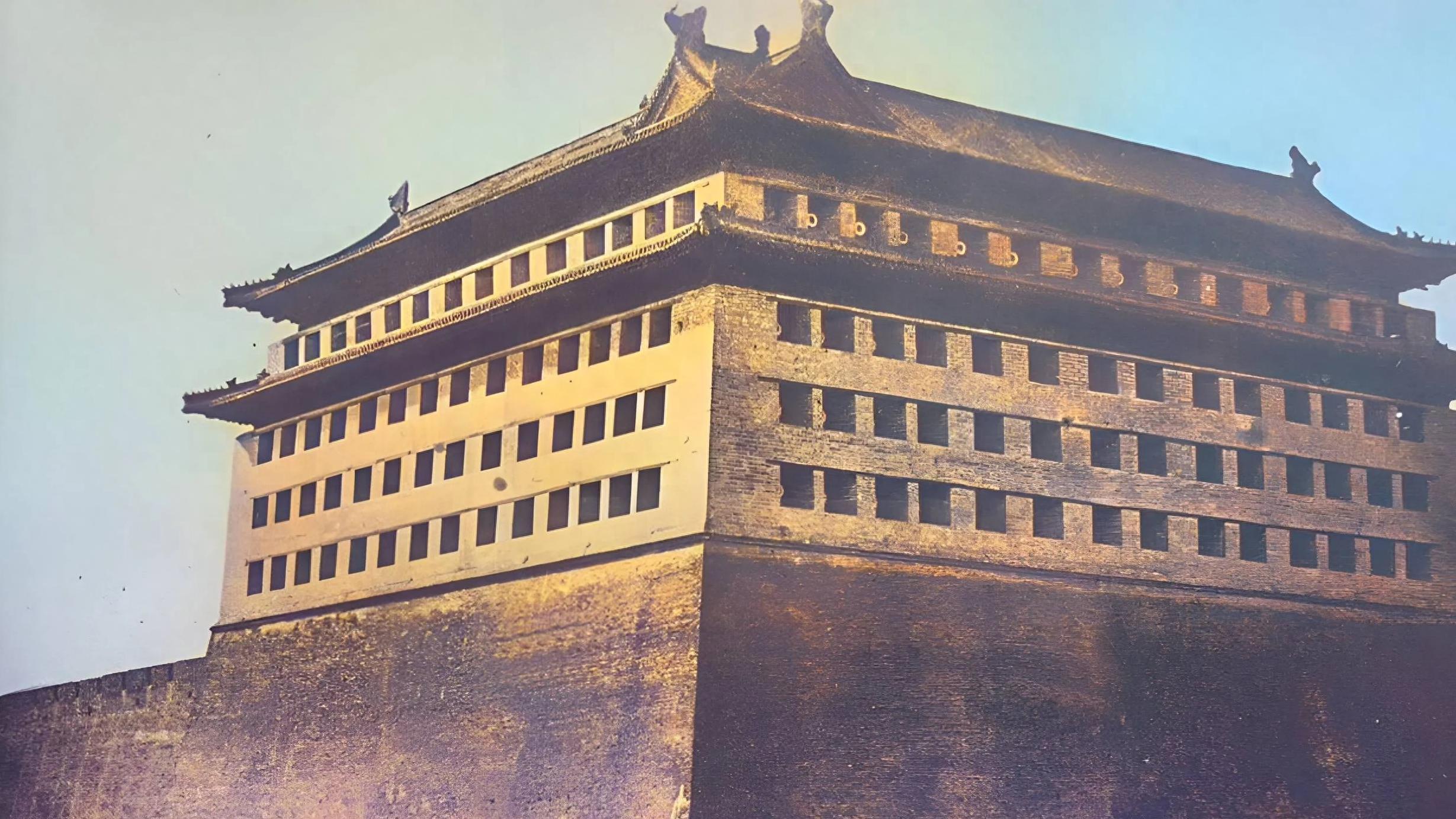 看看老照片，北京古城墙拆了好还是不拆好？