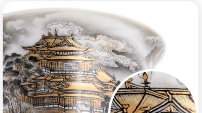 山有溟系列｜艺林堂金银粉彩的终极突破