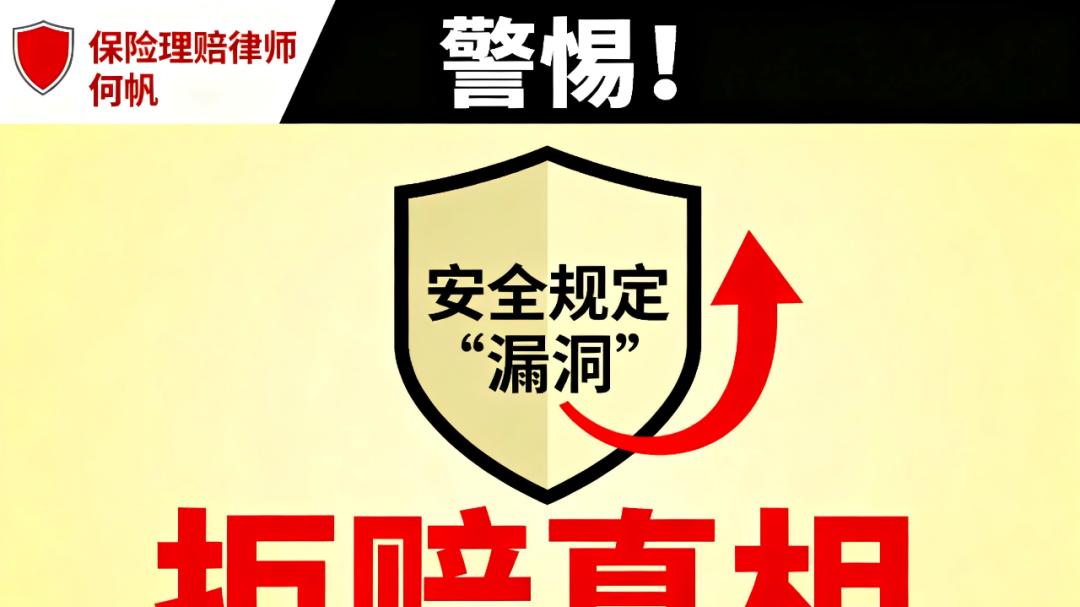 何帆律师：未系安全带，保险公司一定免赔吗？法院：还需要考虑因果关系