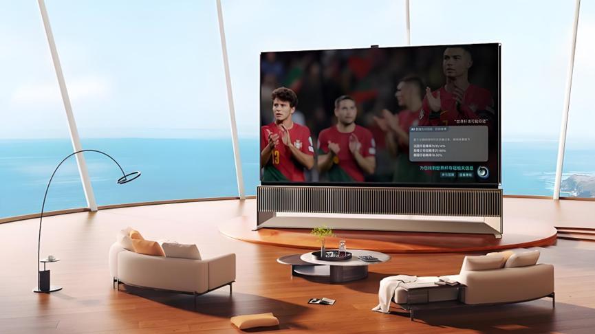 RGB-Mini LED为世俱杯带来亿点震撼，海信百吋风暴主导高端变局