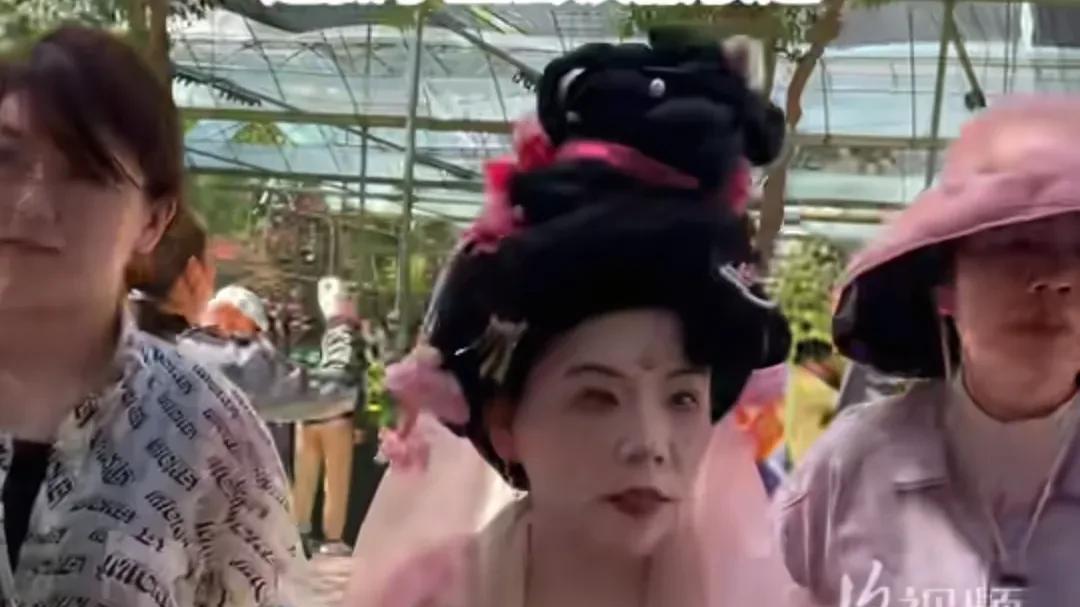 邓亚萍被造型师坑惨？洛阳牡丹的尴尬汉服秀，三大细节让网友破防