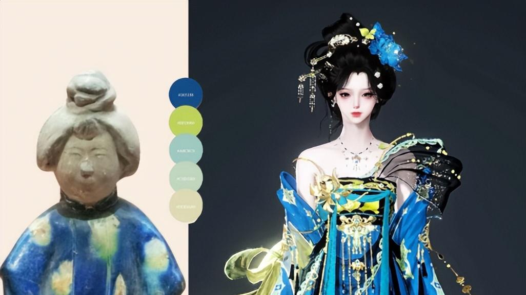 把古画文物穿上身，你永远可以相信逆水寒的审美！