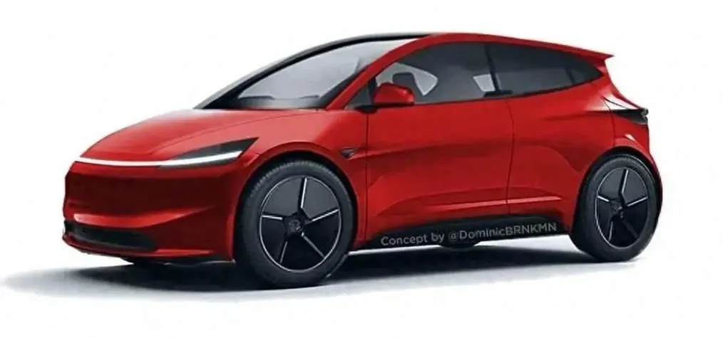 特斯拉ModelQ信息再曝光，或定价15万左右，尺寸和比亚迪海豚接近