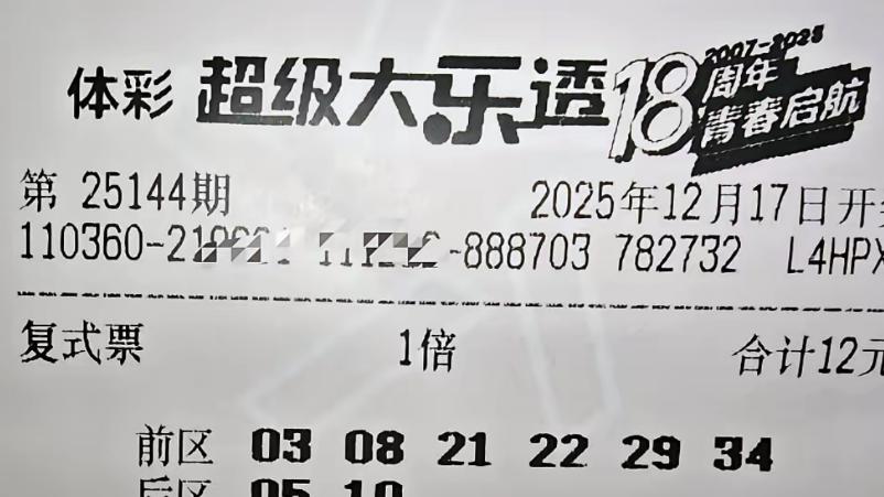 1512复式锁定目标率先亮相，后区布局引来热议，大乐透25144期赏析