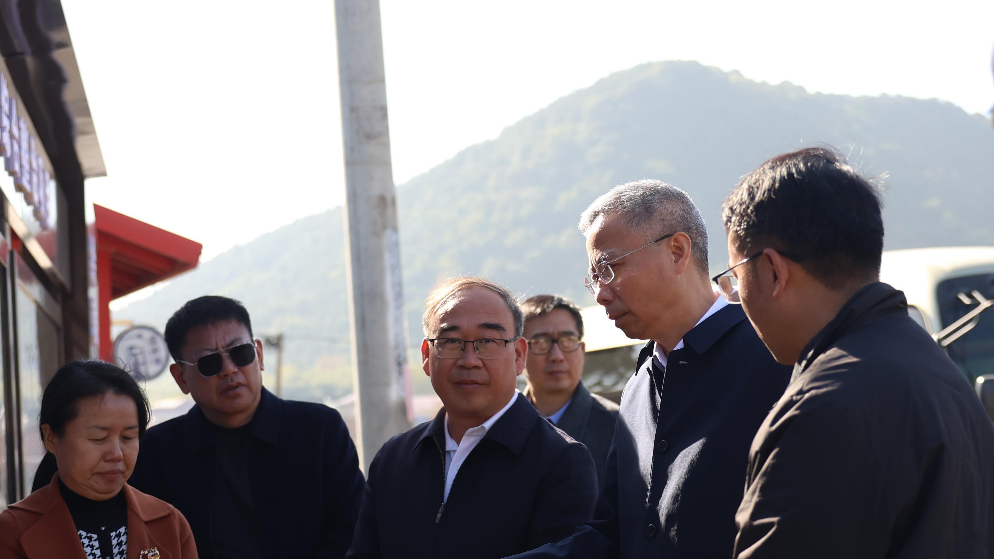 省自然资源厅到阳新调研对口帮扶乡村振兴工作