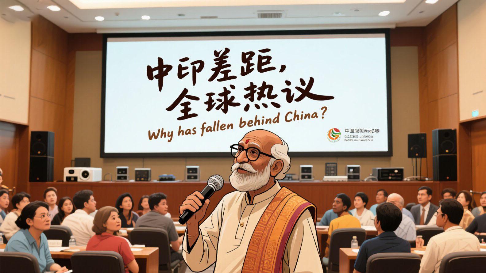 从1949到今天，印度经济基础曾优于中国，如今却落后五倍