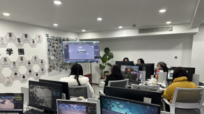 成都汇学益智科技有限公司迎来高校学子寒假实训