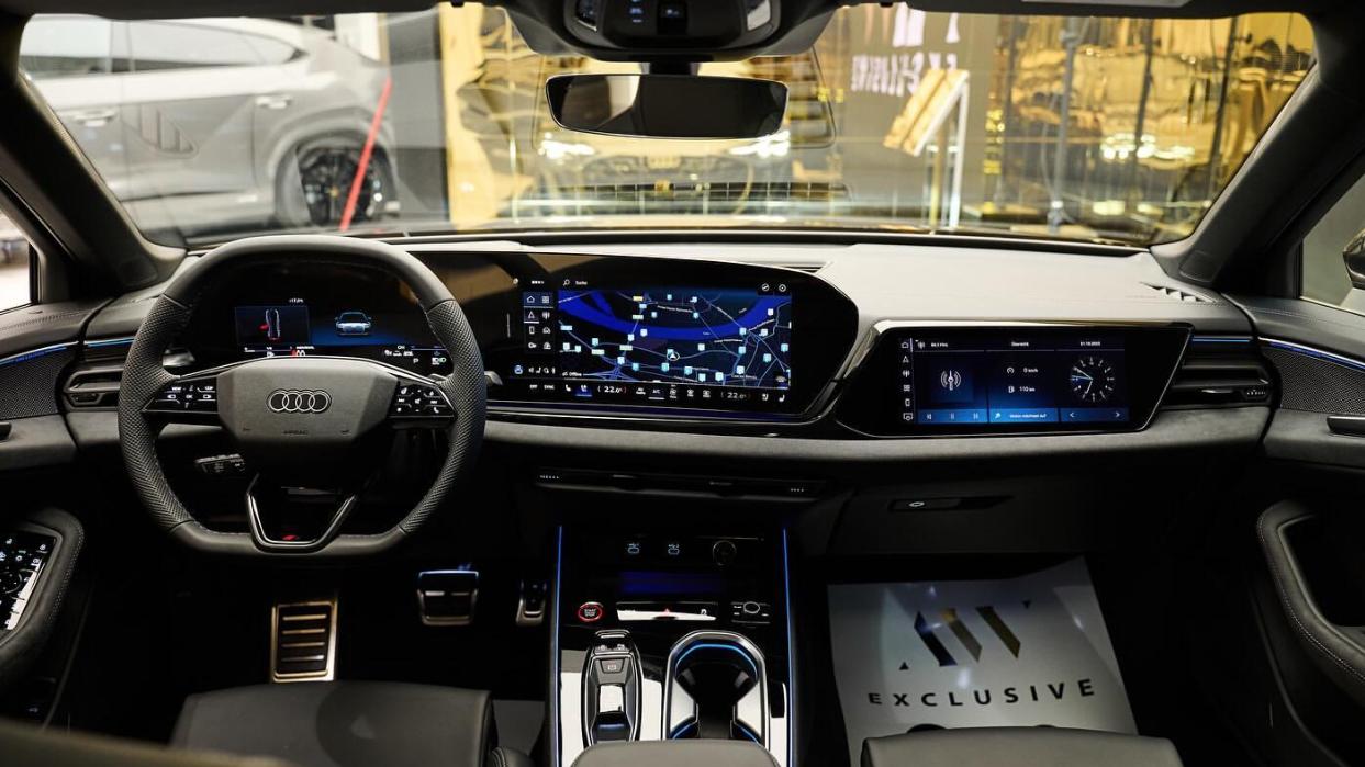 全新奥迪A6来了， 长得像“液态金属”超帅，击中年轻人审美！