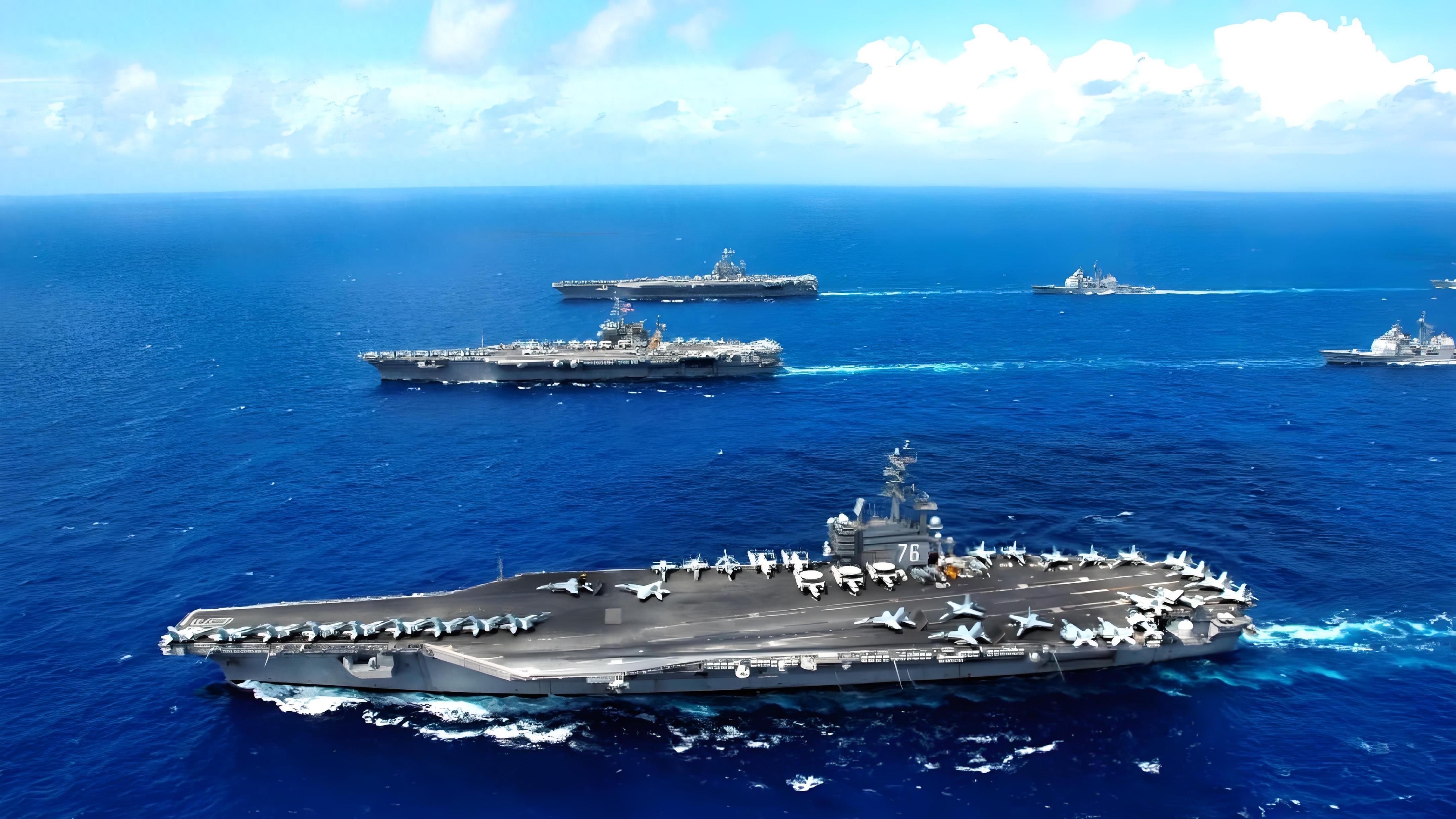 美韩替日本撑腰，解放军雷霆手段落下杀威棒，两大强援也同步上阵