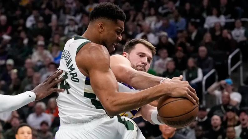 湖人五连客完美收官！东契奇带飞队友，字母哥空砍成“孤独战神”