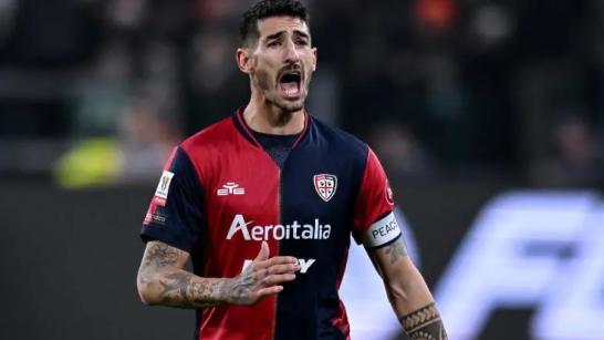 双国米旧将对决！萨索洛2-1卡利亚里，格罗索率队冲前十