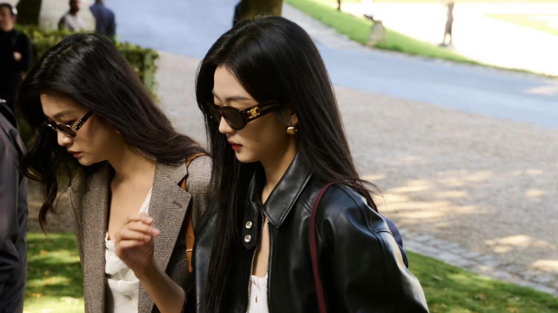 高个子淡人穿搭还得看孙千，高挑又松弛，满满的秋冬氛围感