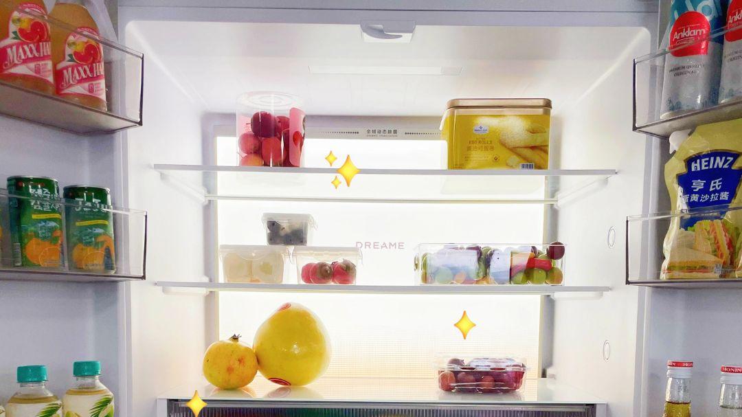 这个冰箱让我的厨房美出了新高度！原木设计太戳我了🌿