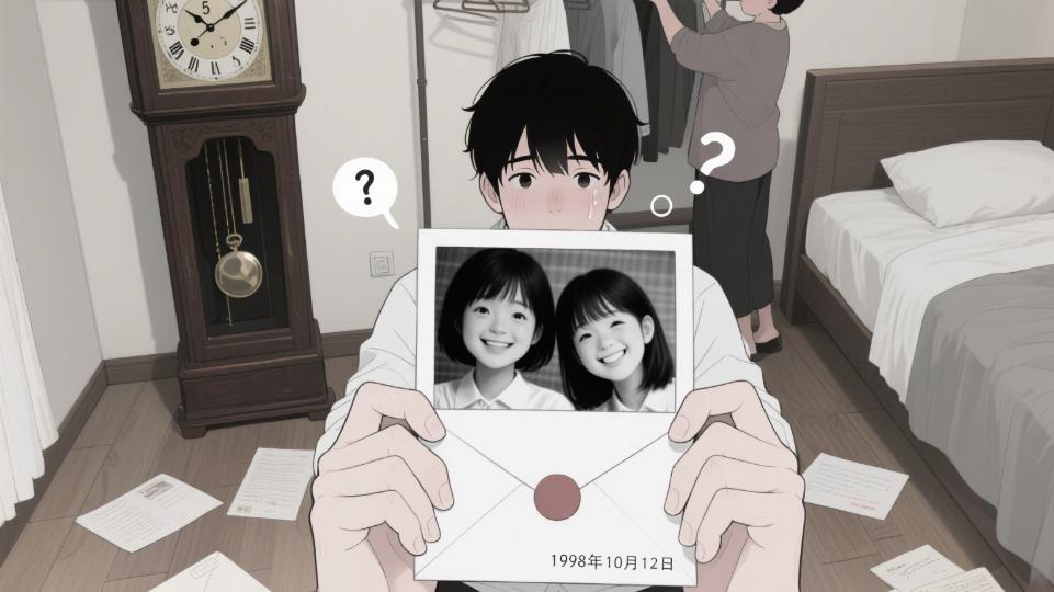 邻居阿姨常送饭菜，她去世后我整理遗物，发现生母照片！