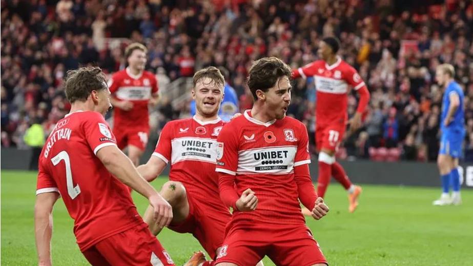 英冠榜首大战：米德尔斯堡主场很难守住不败金身？