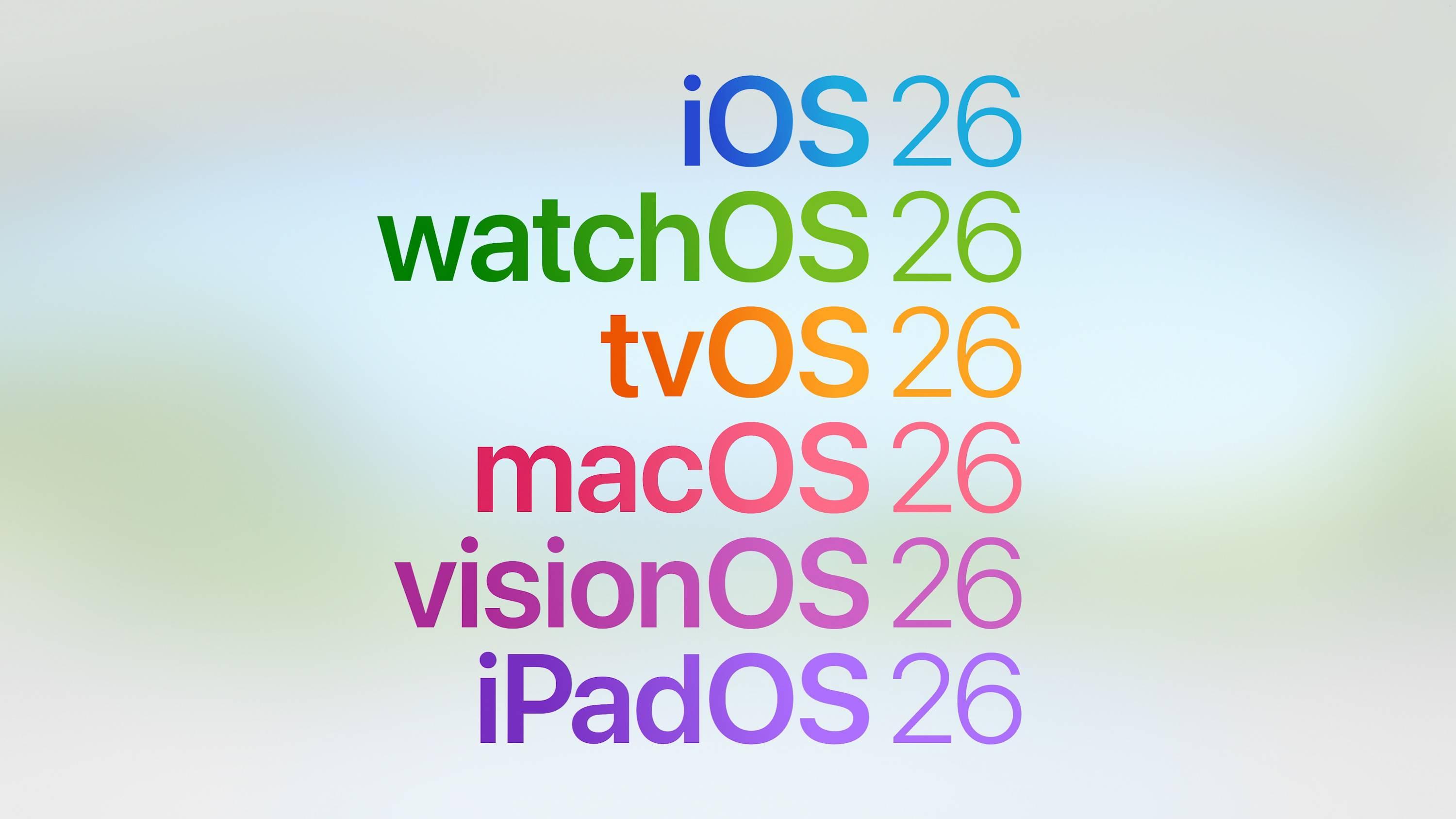 苹果WWDC25：iOS18+8变成26，主打液态玻璃与AI
