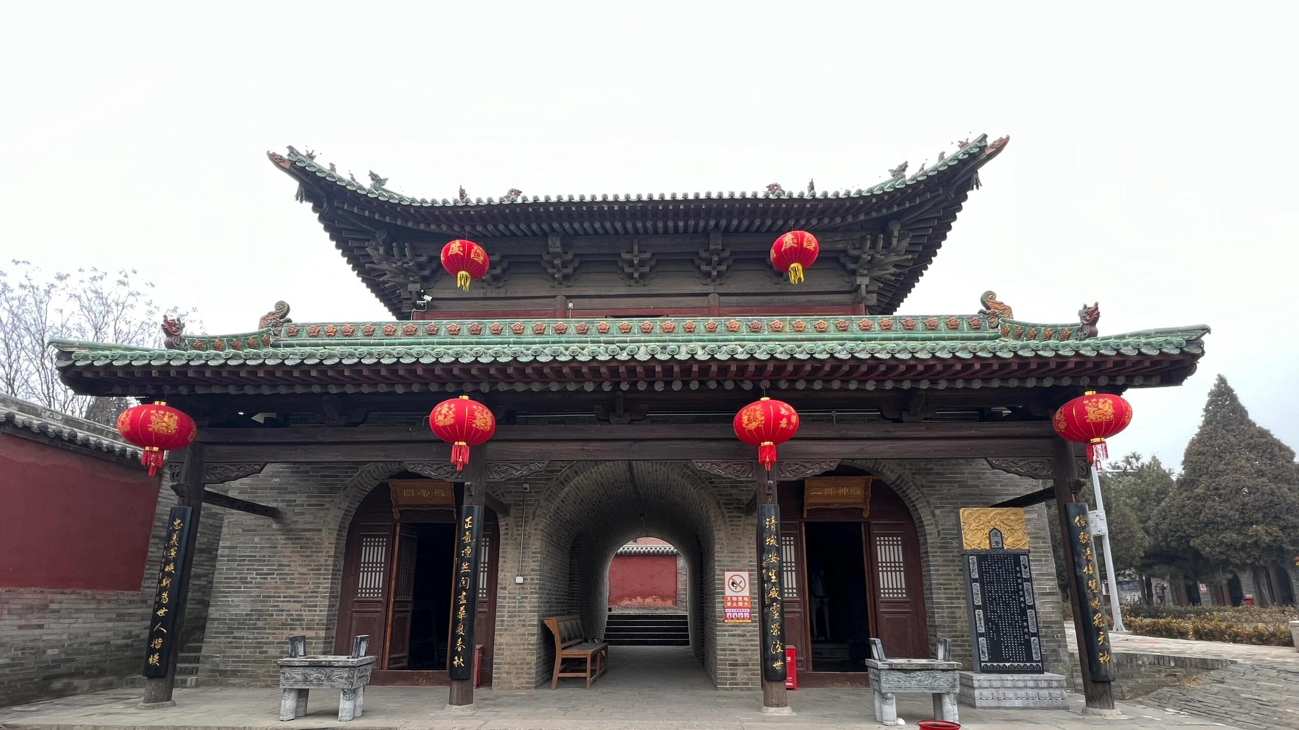 太符观历史寻踪，金代大殿风采，明代道教壁画的传奇