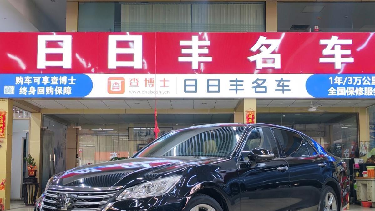 8挡手自一体，12万出头圆梦黑色丰田皇冠！