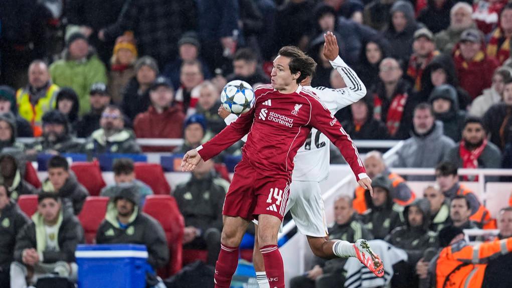 欧冠-麦卡利斯特一击致命 利物浦1-0送皇马赛季第2败