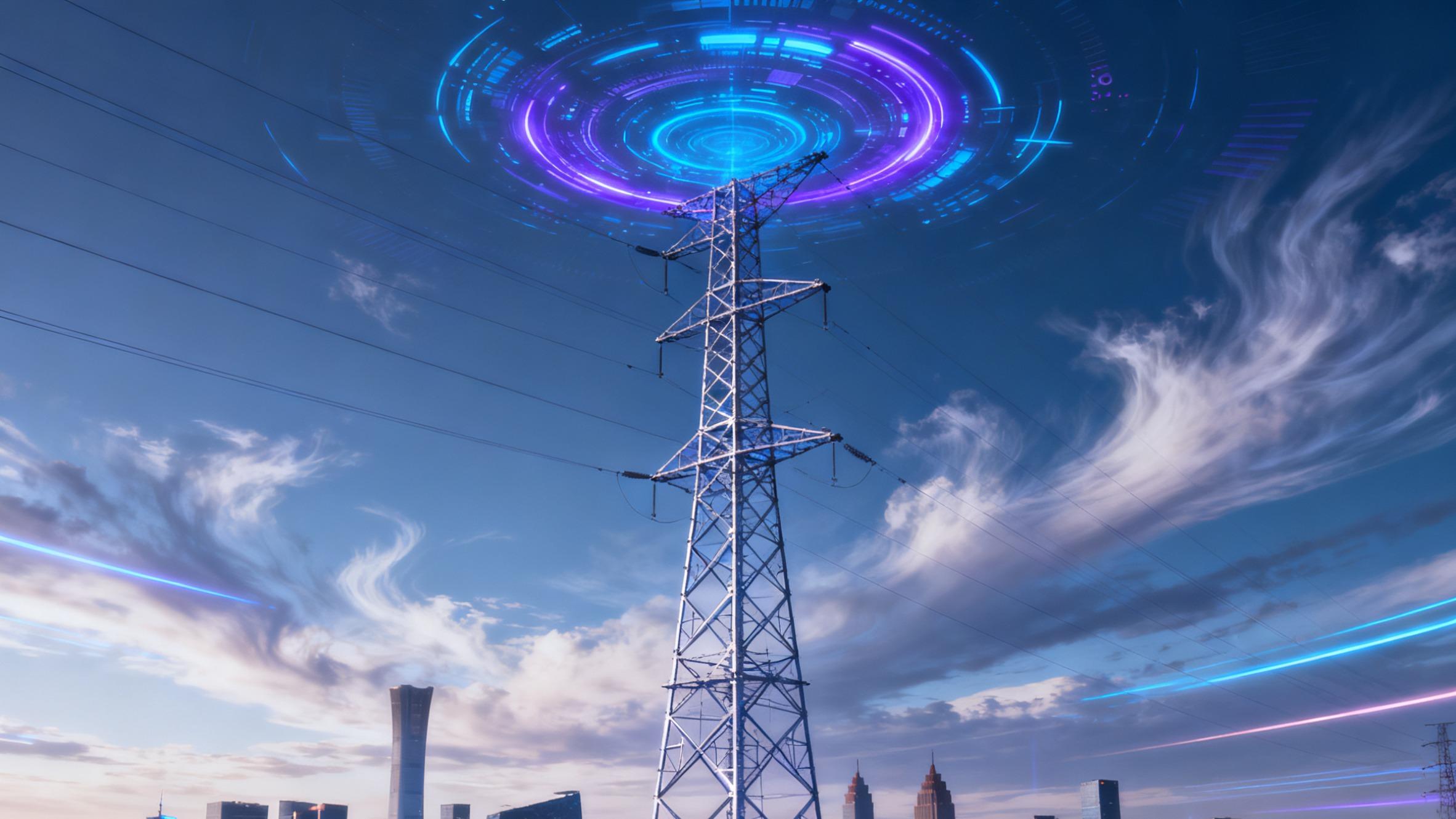 119.3米“钢铁巨人”矗立津门，特高压工程加速京津冀绿色供电