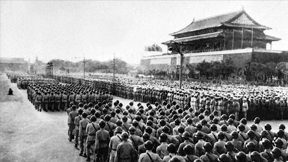 华北军区野战部队因需保卫中央和承担战略支援而未被整编为“五野”