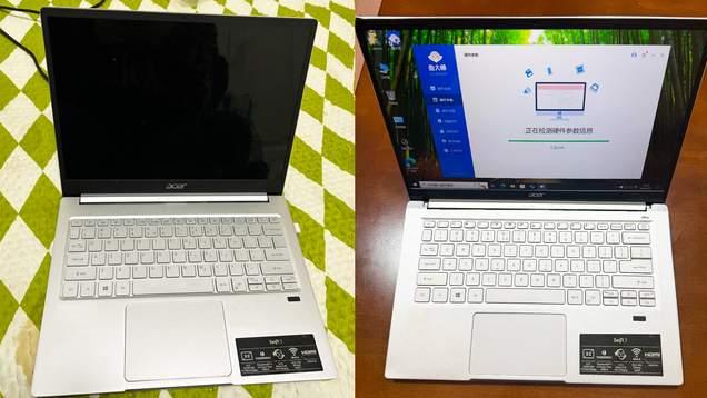 仅重1.2千克的宏碁笔记本电脑，11代酷睿处理器，雷电接口拓展强