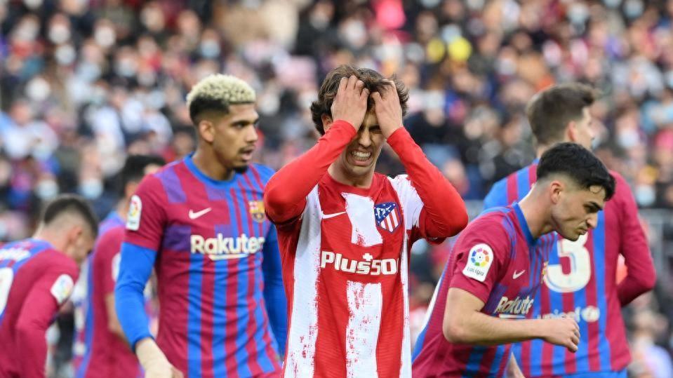 凌晨4点，巴萨与马竞西甲争冠关键战：赢球即复仇登顶，五巨星对决谁能胜出？