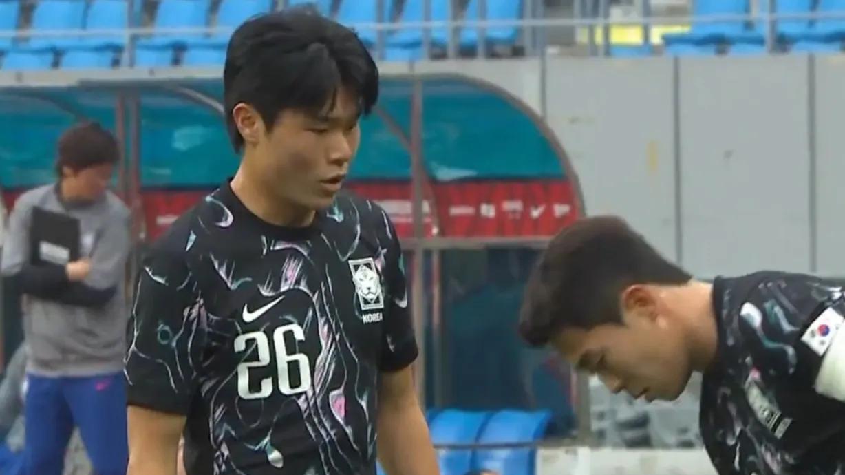 恭喜中国队，1-0！第86分钟绝杀韩国U22，攻防全面压制，斩获首胜