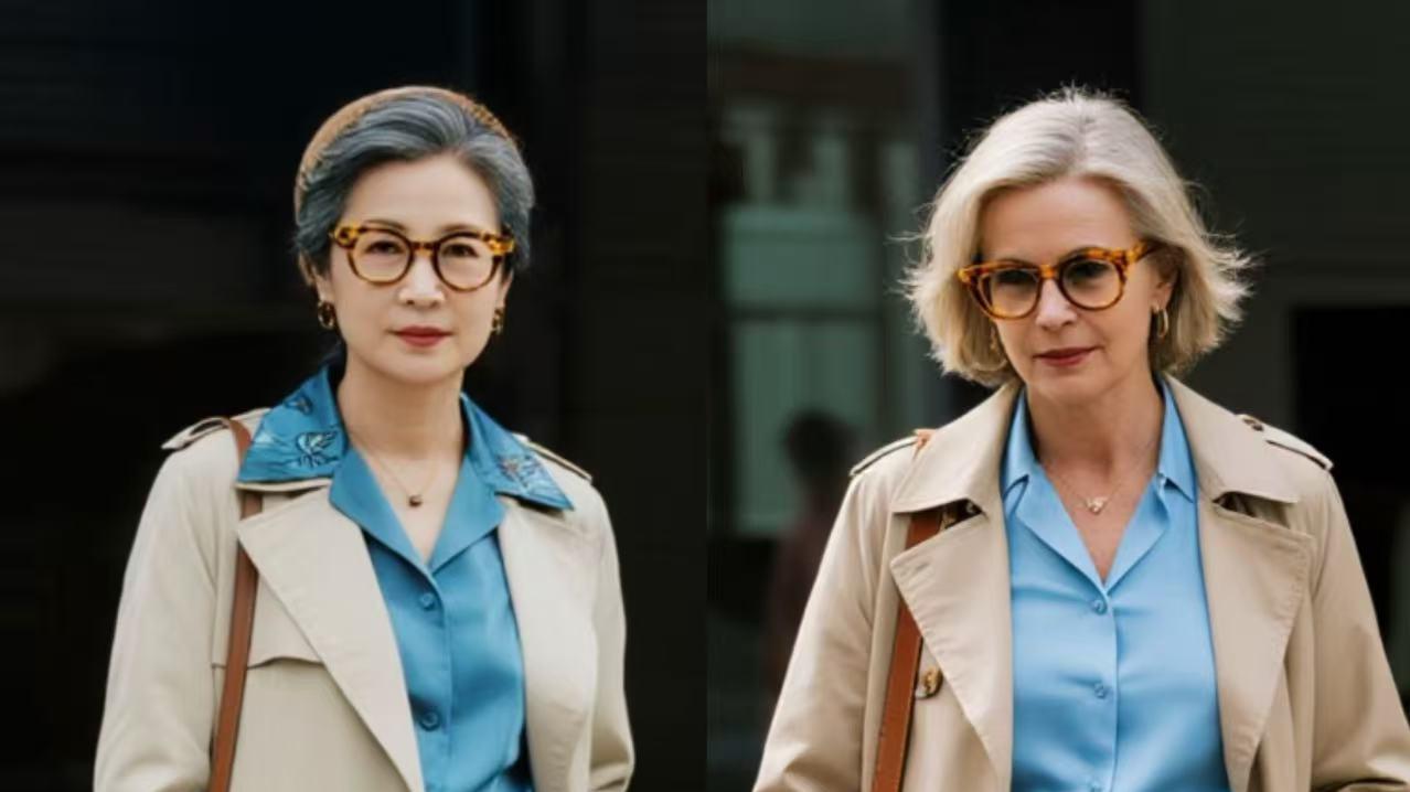 女人一旦过了50岁，下装尽量少穿紧身、丝袜，换这4条裤子更高级