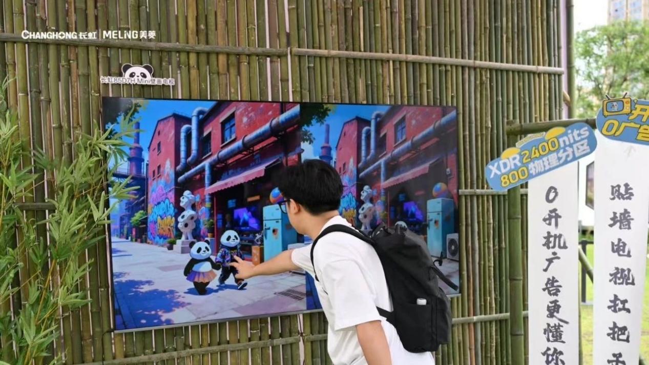 ​中国创新全球共享：长虹AI家电闪耀南博会