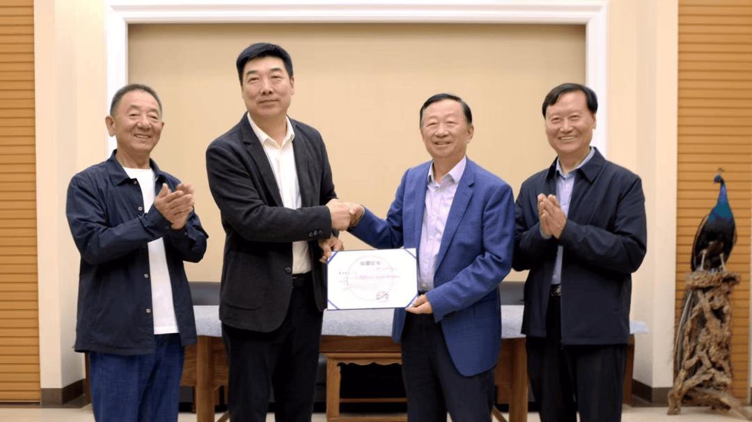 同舟共济 激流勇进——吉林市博物馆举行 王云坤、肖万民书法作品收藏仪式
