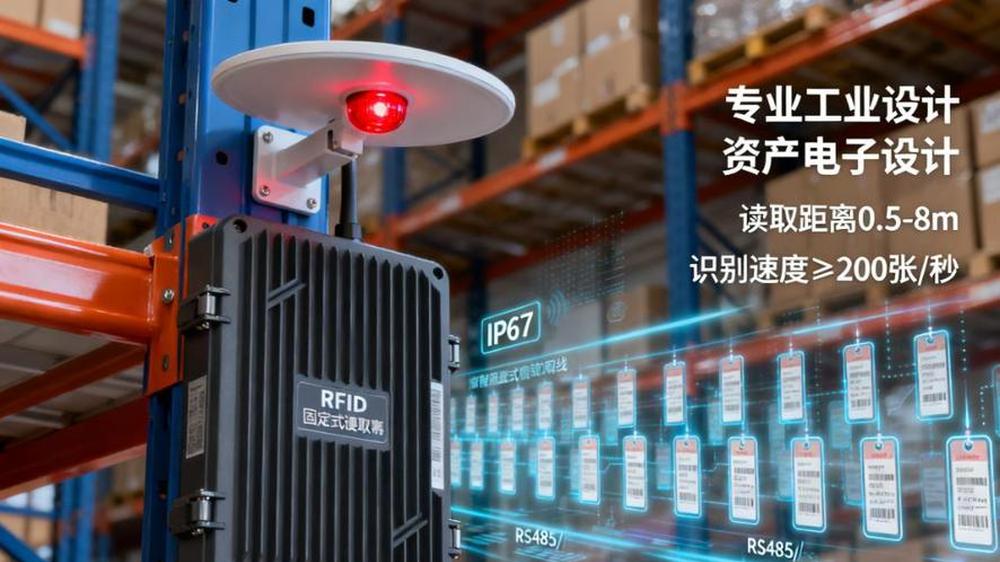 RFID固定式读取器：撑起实时监控半壁江山