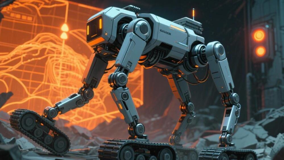 废墟里的"蜘蛛侠"！哈工大这款救援机器人会飞檐走壁