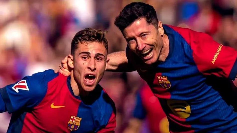 巴萨4-1, 黄潜2-1, 西甲积分榜出炉榜首3分领跑，马竞被甩开