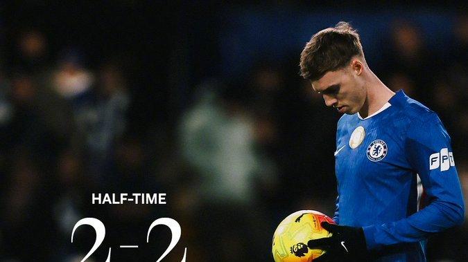 跨年战切尔西2-2伯恩茅斯，联赛7轮仅1胜，下轮战曼城迎考验