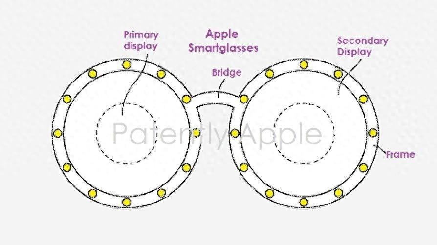 苹果专利勾勒未来AR智能眼镜，iPhone15价比百元机果粉乐翻天