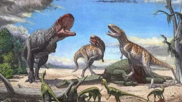 它是侏罗纪最大的食肉恐龙之一，长有刀片一样的V字形牙齿，是曾经的顶级掠食者！