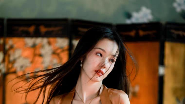 画帘春醉丨一城风絮丨真丝缎复古印花日常吊带加半裙套装气质