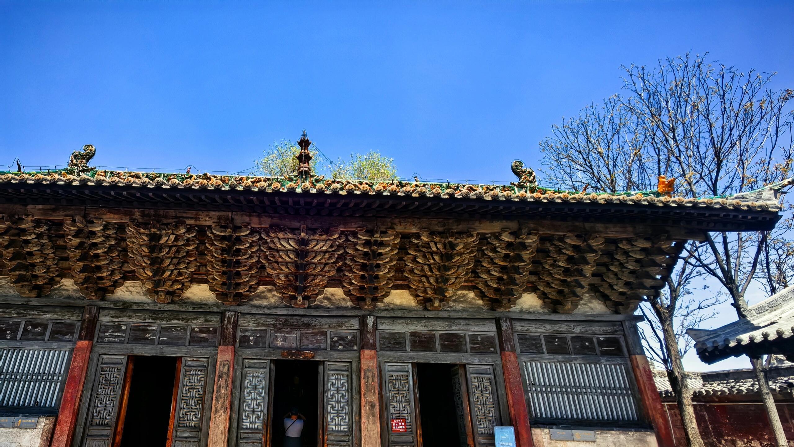 八卦悬顶配五凤，长治五凤楼，元代山门藏着大讲究