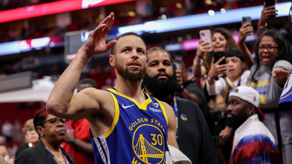 大逆转！勇士连胜被终结，兰德尔轰27+9+6，库里连创历史第1神迹