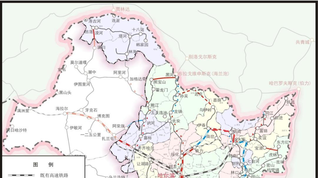 东北地区除了这4条高铁外，主要还有这8条高铁谋划中！