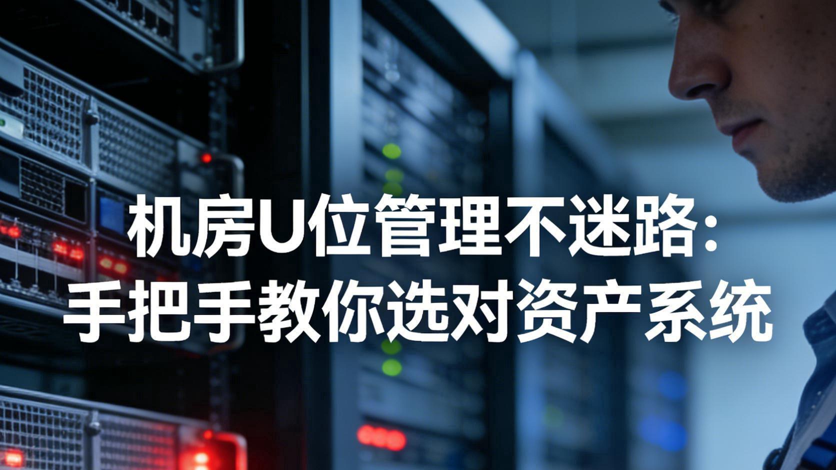 机房U位管理不迷路：手把手教你选对资产系统