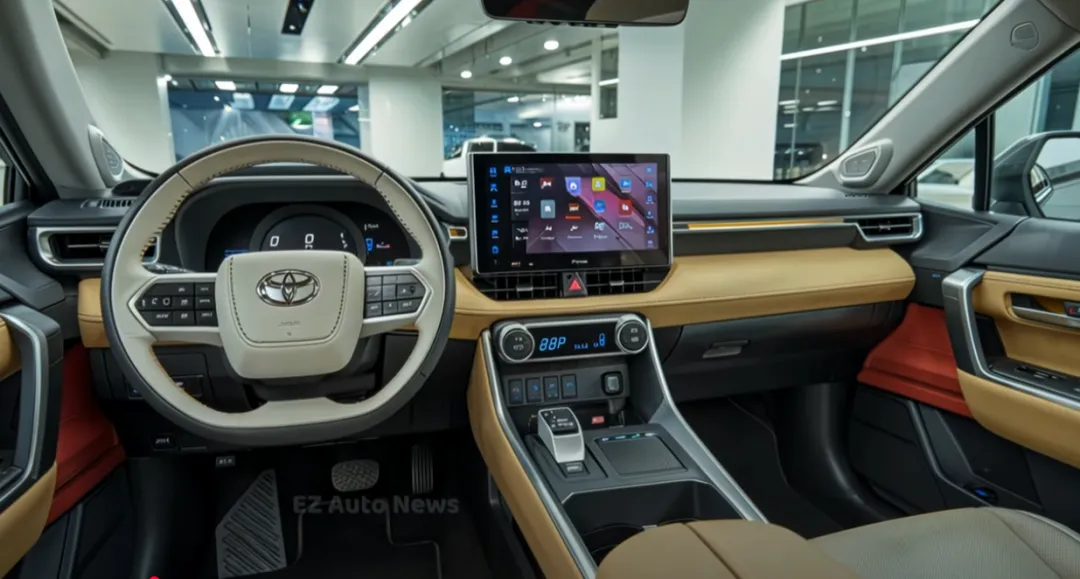 2025款丰田新RAV4太炸裂，谁能拒绝这样的设计！