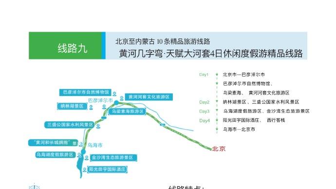 北京至内蒙古10条精品旅游线路